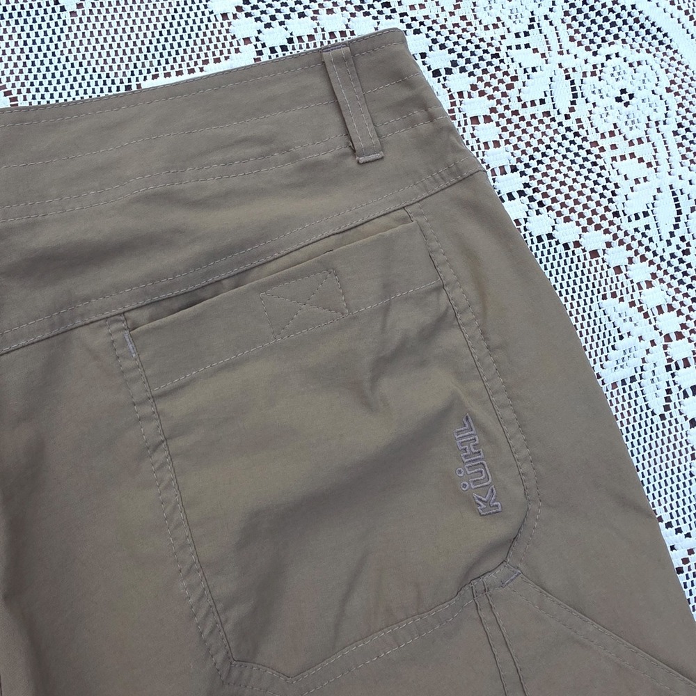 KUHL Hiking Shorts Size 36 Brown Silencr Kargo Cargo Gorpcore Outdoors Stretch - Picture 11 of 12